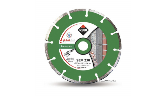 Griešanas disks RUBI pro 25916 Ø 230 MM