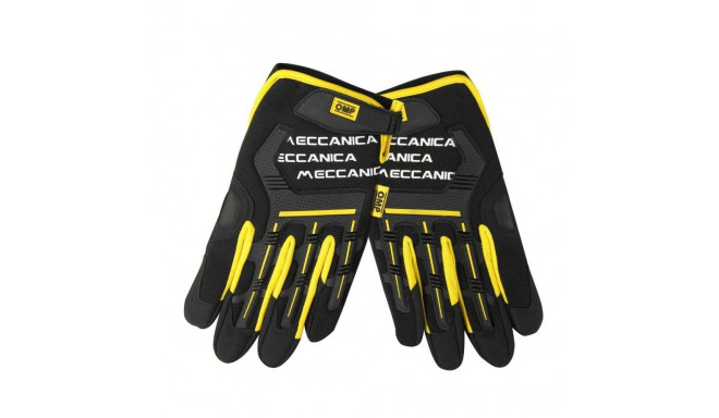 Mechanic's Gloves OMP MECH Kollane/Must S