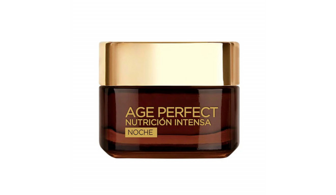 Anti-Wrinkle Night Cream Age Perfect L'Oreal Make Up Age Perfect Nutricion Intensa (50 ml) 50 ml