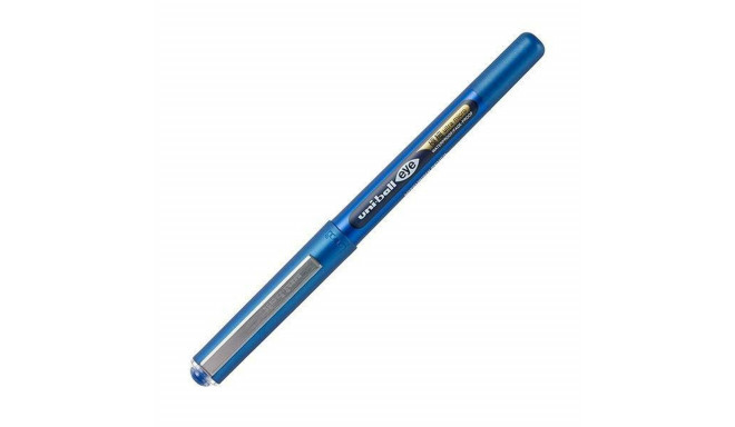 Liquid ink ballpoint pen Uni-Ball Eye Ultra Micro UB-150-38 Blue 12 Units