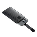 POCKET Carbon Case - Size 09 - for IPHONE 13 mini / 6 / 7 / 8 / 12 mini SAMSUNG S3 (i9300) / S4 (i95