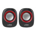 NATEC UGO speakers 2.0 Tamu S100 red