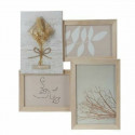 Foto rāmis DKD Home Decor Stikls Dabisks Shabby Chic (31 x 2,4 x 34 cm)