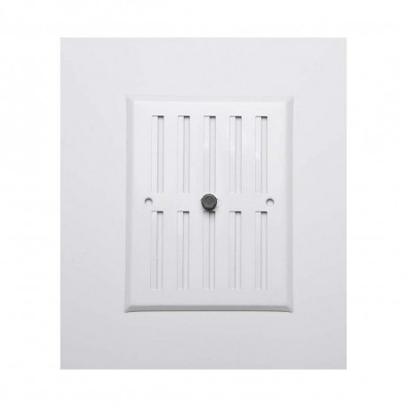 Grille Fepre Adjustable Aluminium White (17 x 13 cm)