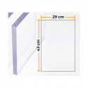Badge Compossar Transparent Polycarbonate 4 mm 29 x 43 cm