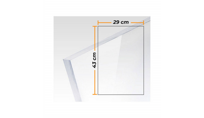 Rotaļu ēdiena komplekts Compossar Caurspīdīgs 3 mm Metakrilāts 29 x 43 cm
