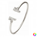 Aproce Folli Follie F Sterling silver (Ø 58 mm) (Melns)