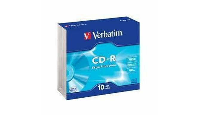 CD-R Verbatim CD-R Extra Protection 10 Ühikut 700 MB 52x