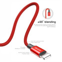 Baseus kaabel Yiven USB - Lightning 2A 1,8m, punane