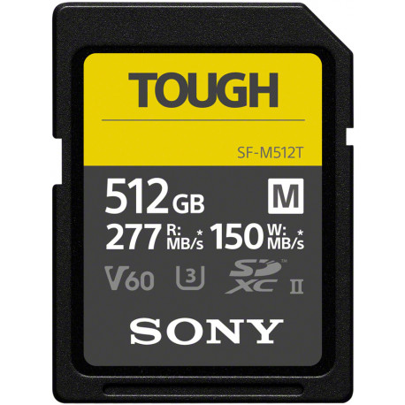 Sony mälukaart SDXC 512GB M Tough UHS-II U3 V60