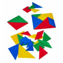 Tangram, 28 osa, 4 värvi