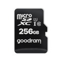 Memory Card GOODRAM microSD SD 256GB CLASS 10 UHS I 100MB/s with adapter
