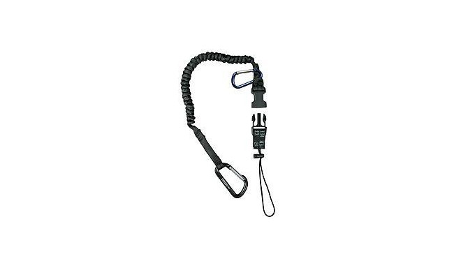 GearKeeper TL1-3013 Personal Heavy Tool Tether, 1,9 cm Super Coil, Aluminium Carabiner / Side Releas