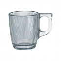 Cup Luminarc Stripy Transparent Glass (90 ml) (6 Units)