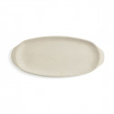 Snack tray Quid Mineral 13 x 30,5 cm Ceramic Beige (8 Units)