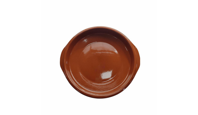 Saucepan Fackelmann Brown Baked clay With handles
