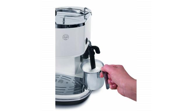 Экспресс-кофеварка с ручкой De'Longhi ECO311.W 1100 W Серебристый Чёрный Белый