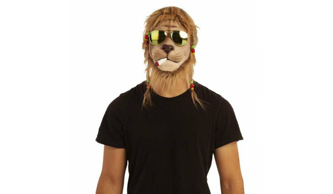 Mask My Other Me Lion One size Brown