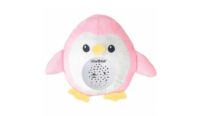 Musical Plush Toy Projector Pink Penguin