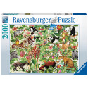 Ravensburger pusle 2000 tk Džungel 