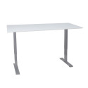 Desk ERGO with 2 motors 160x80cm, greyish white