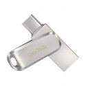 USB-mälupulk Sandisk USB-C 256GB/SDDDC4-256G-G46 Ultra Dual Luxe, Type-C