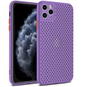Fusion Breathe Case silikoonist ümbris Apple iPhone 12 Pro Max Violetile