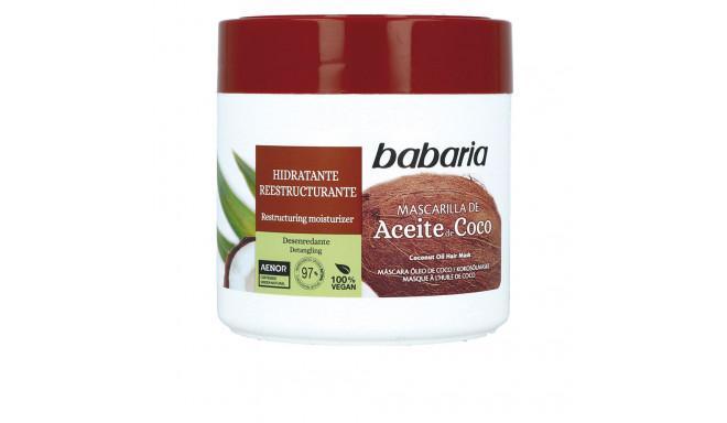 BABARIA COCO mascarilla hidratante capilar 400 ml