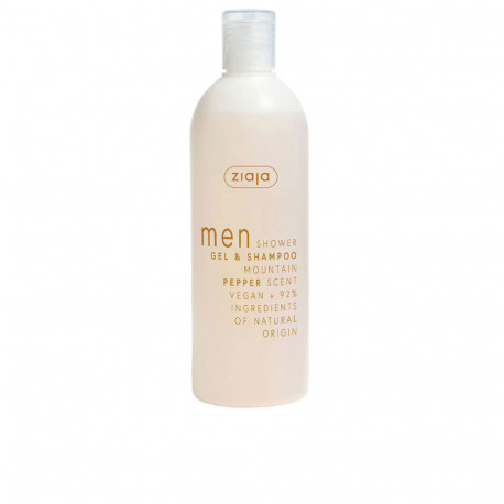 ZIAJA MEN gel de ducha y champú mountain pepper 400 ml