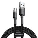 BASEUS cable Cafule Micro 2,4A CAMKLF-HG1 3m Gray-Black