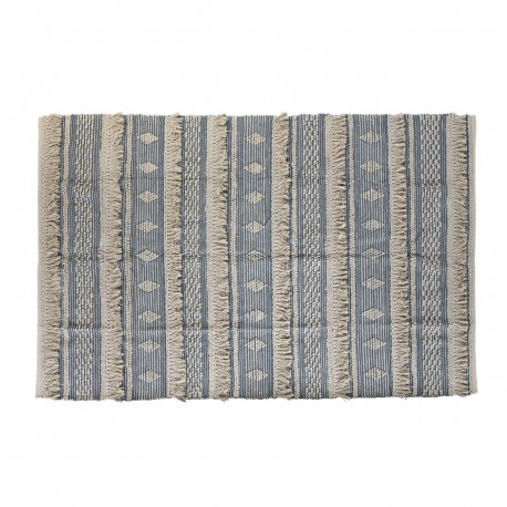 Vaip DKD Home Decor 230 x 160 x 2 cm Sinine Puuvill Valge Boho