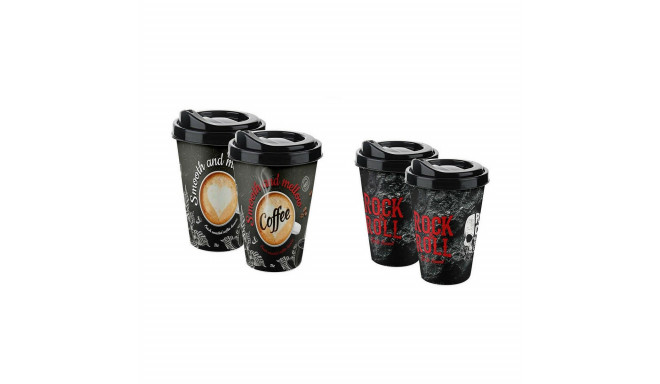 Cup with lid Titiz 3D 400 ml