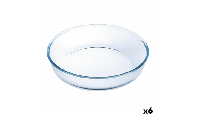 Cake Mould Ô Cuisine Ocuisine Vidrio Transparent Glass Circular 26 x 26 x 6 cm 6 Units