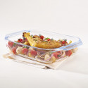 Oven Dish Pyrex Irresistible Rectangular 35 x 23,1 x 6,5 cm Transparent Glass (6 Units)