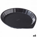 Форма для выпечки Pyrex Magic Круглый Чёрный Простой Ø 30 cm (6 штук)