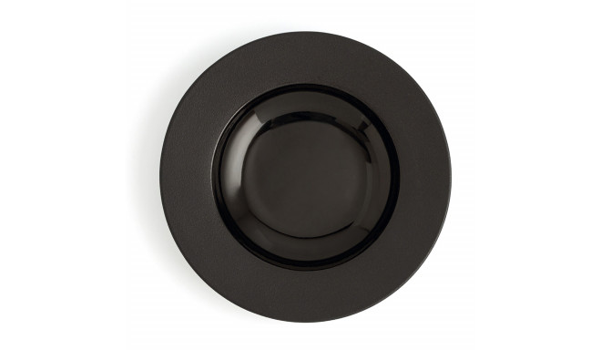 Deep Plate Ariane Antracita Black Ceramic Ø 26 cm (6 Units)