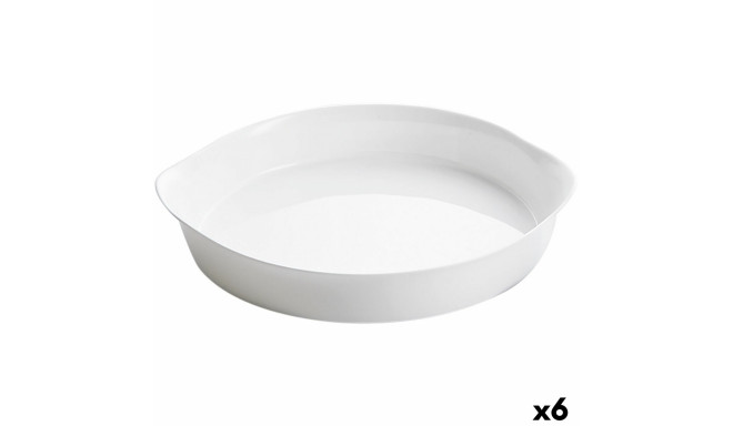 Koogivorm Luminarc Smart Cuisine Valge Klaas Ringjas Ø 28 cm 6 Ühikut