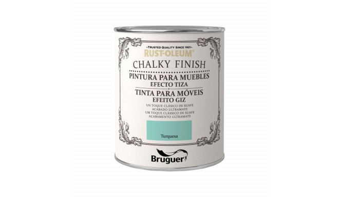 Värv Bruguer Chalky Finish Türkiissinine 750 ml