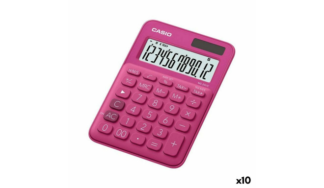 Calculator Casio MS-20UC Fuchsia 2,3 x 10,5 x 14,95 cm (10Units)