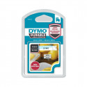 Термотрансферная лента Dymo 12 x 5,5 mm Чёрный Белый (6 штук)