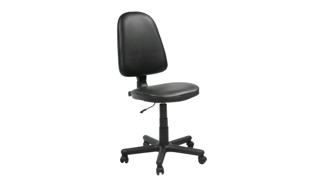 Task chair PRESTIGE black imitation leather