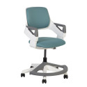 Children's chair ROOKEE teal blue