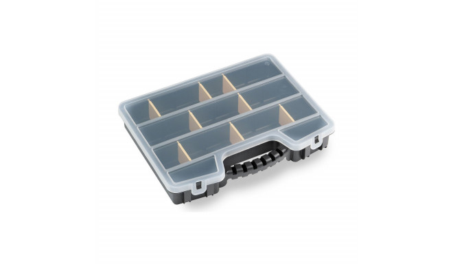 Box with compartments Terry With lid polypropylene 16 Compartments (39,5 x 30,5 x 6 cm)