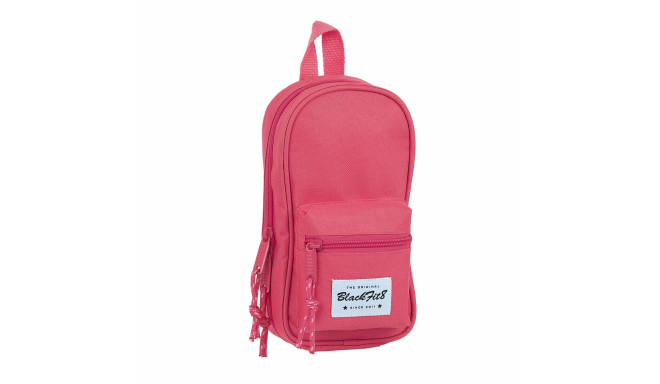 Backpack Pencil Case BlackFit8 M747 Pink 12 x 23 x 5 cm (33 Pieces)