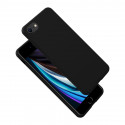Crong kaitseümbris Color Cover Flexible Cover iPhone 8/7, must
