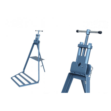 FORGE HYDRAUL VICE WITH STAND FI 62mm.