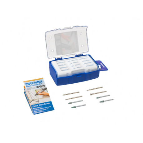 DREMEL ACC ACCESSORIES SET 8 pcs. 682JA TO GLASS