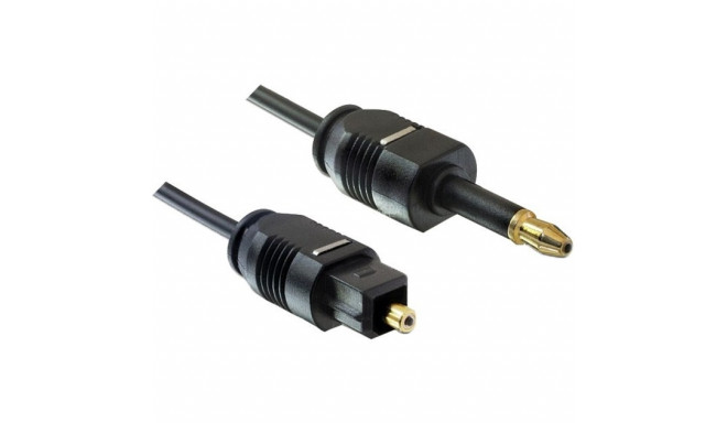 PremiumCord Optical audio cable 3,5mm mini Toslink to Toslink, OD:2.2mm, 2m