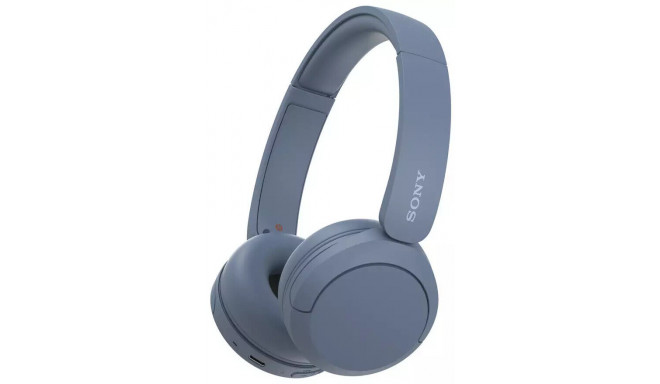 Sony wireless headset WH-CH520, blue