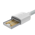 Baseus 2x set USB - Lightning cable fast charging Power Delivery 1,5 m white (TZCALZJ-02)